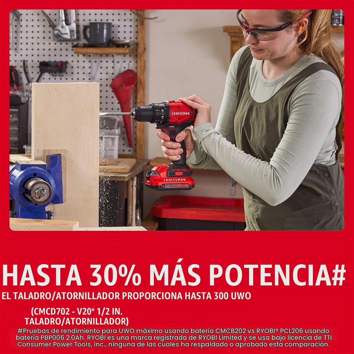 CRAFTSMAN V20 Juego de taladro inalámbrico y destornillador de impa...