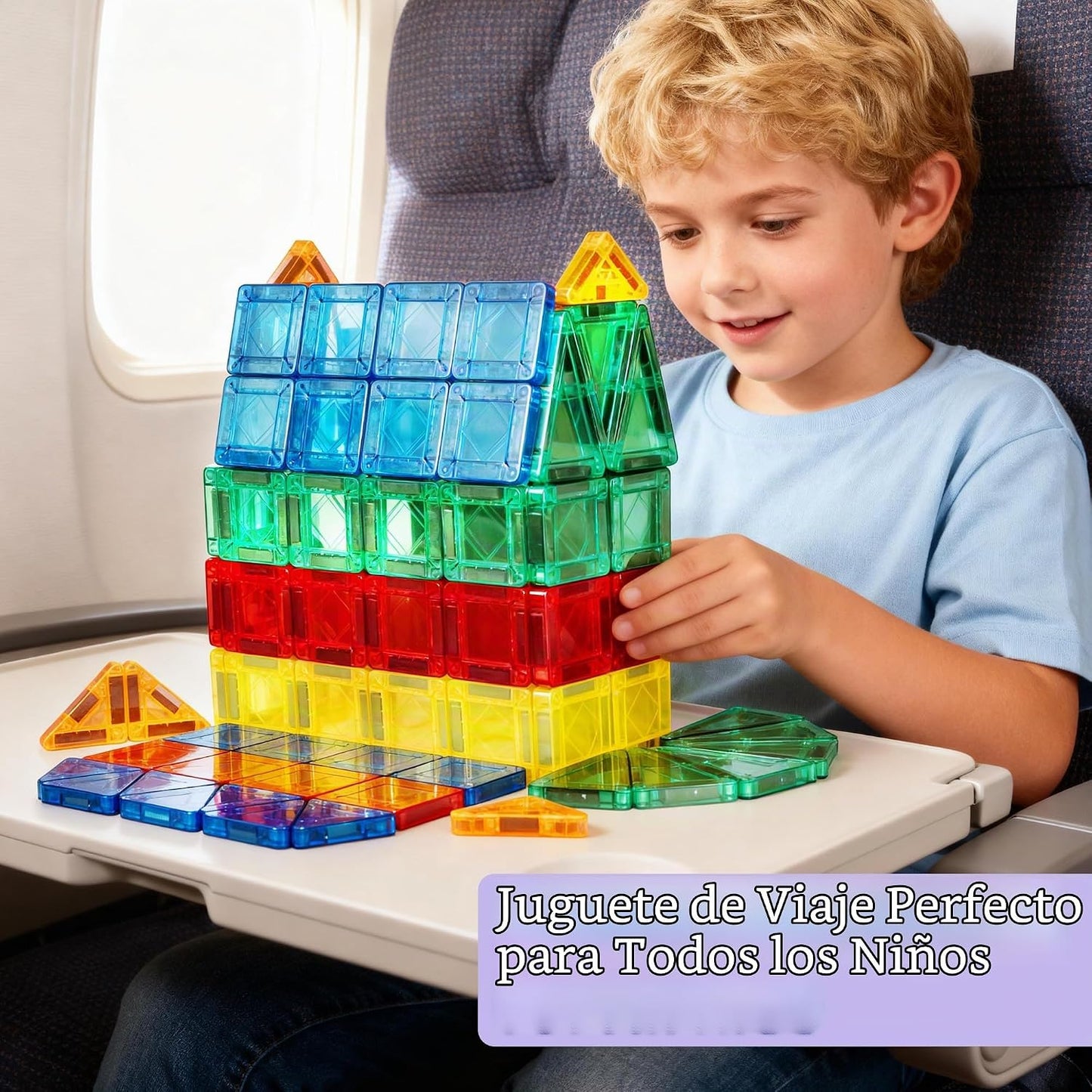 Mruikeny - Mini azulejos magnéticos de viaje para niños pequeños |...