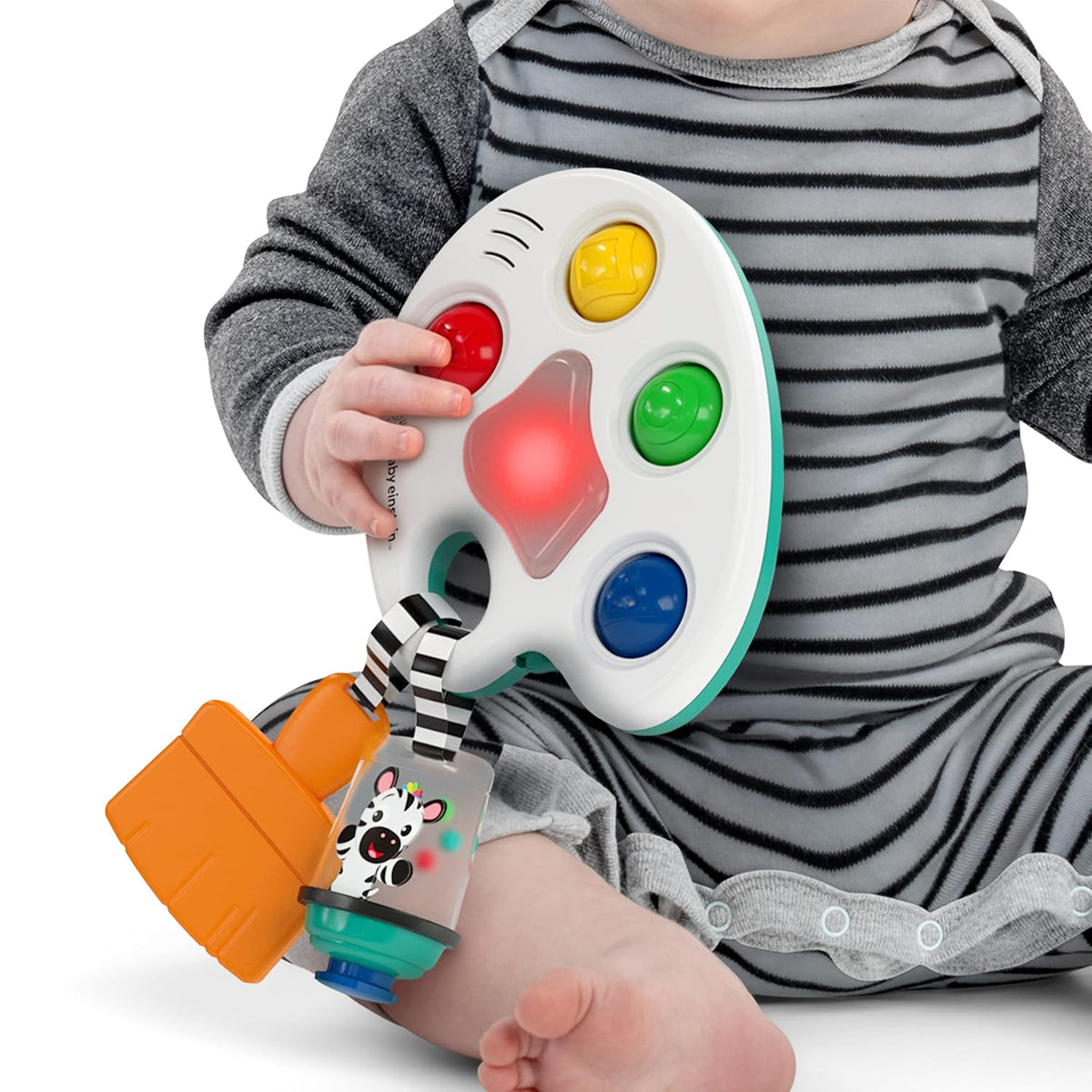 Baby Einstein Juguete Sensorial Fidget Popper con Paleta de Colores...