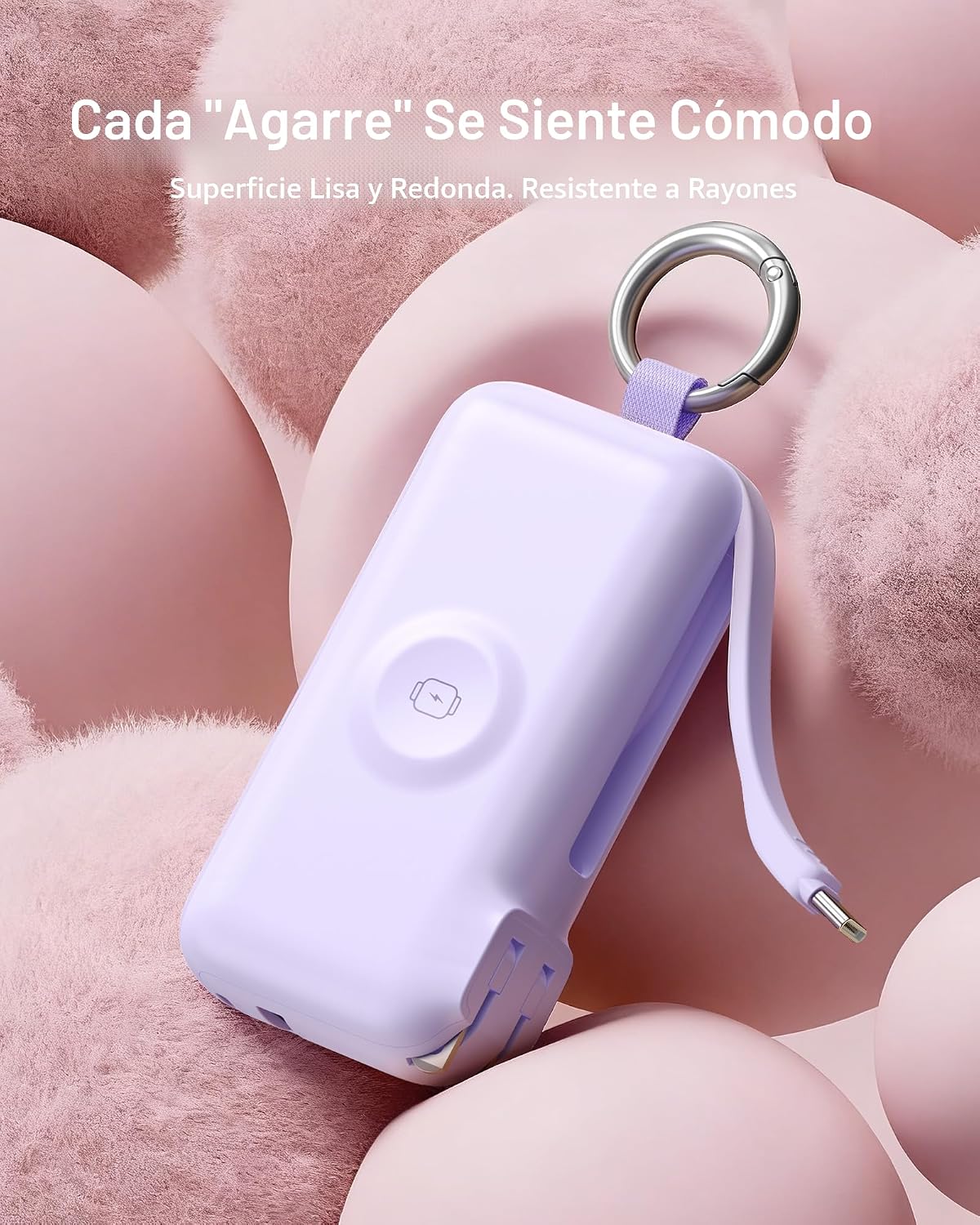 RORRY Cargador portátil de flujo 10000mAh 40W enchufe de pared Banc...