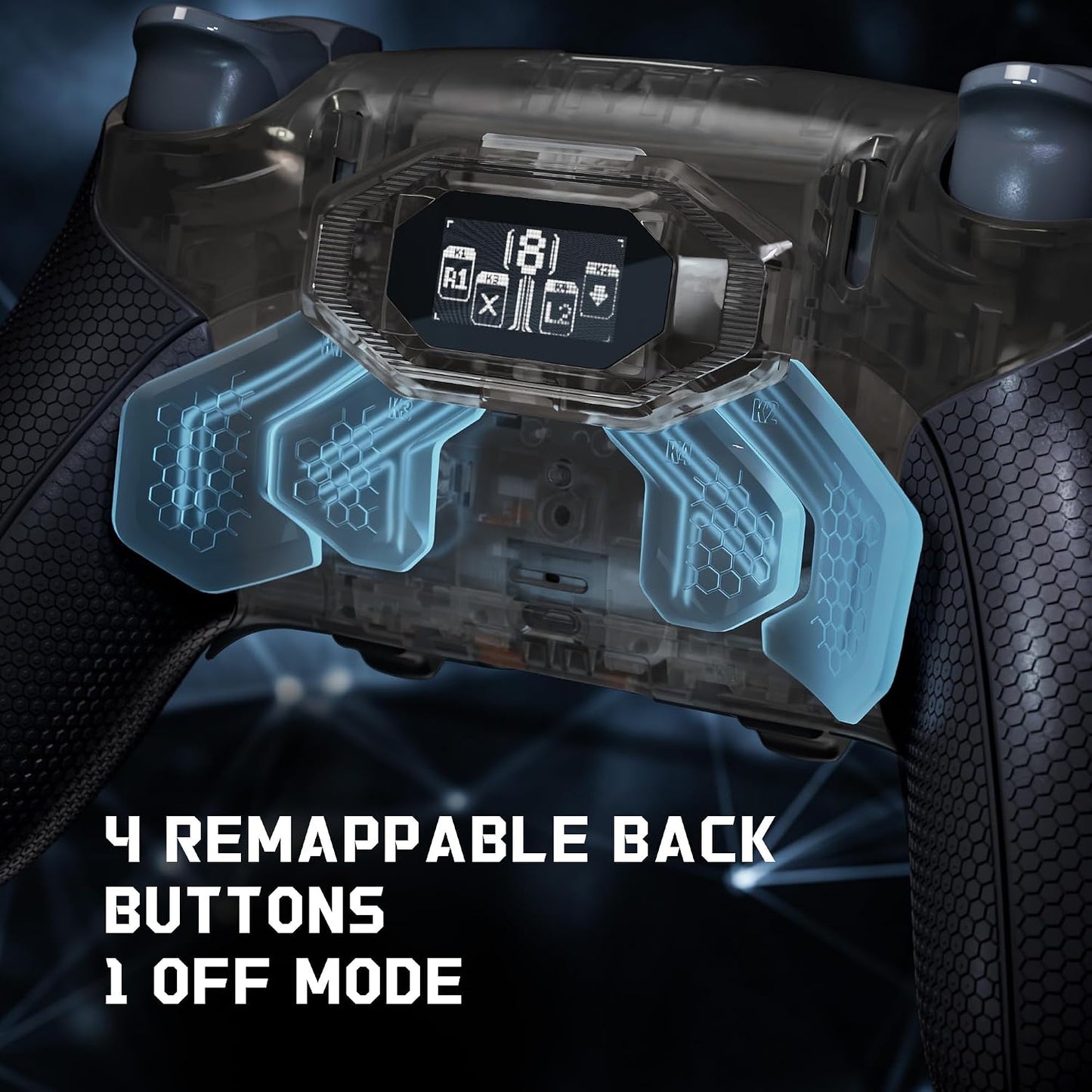 eXtremeRate Beyond Kit de paletas traseras para controlador PS5 Edg...