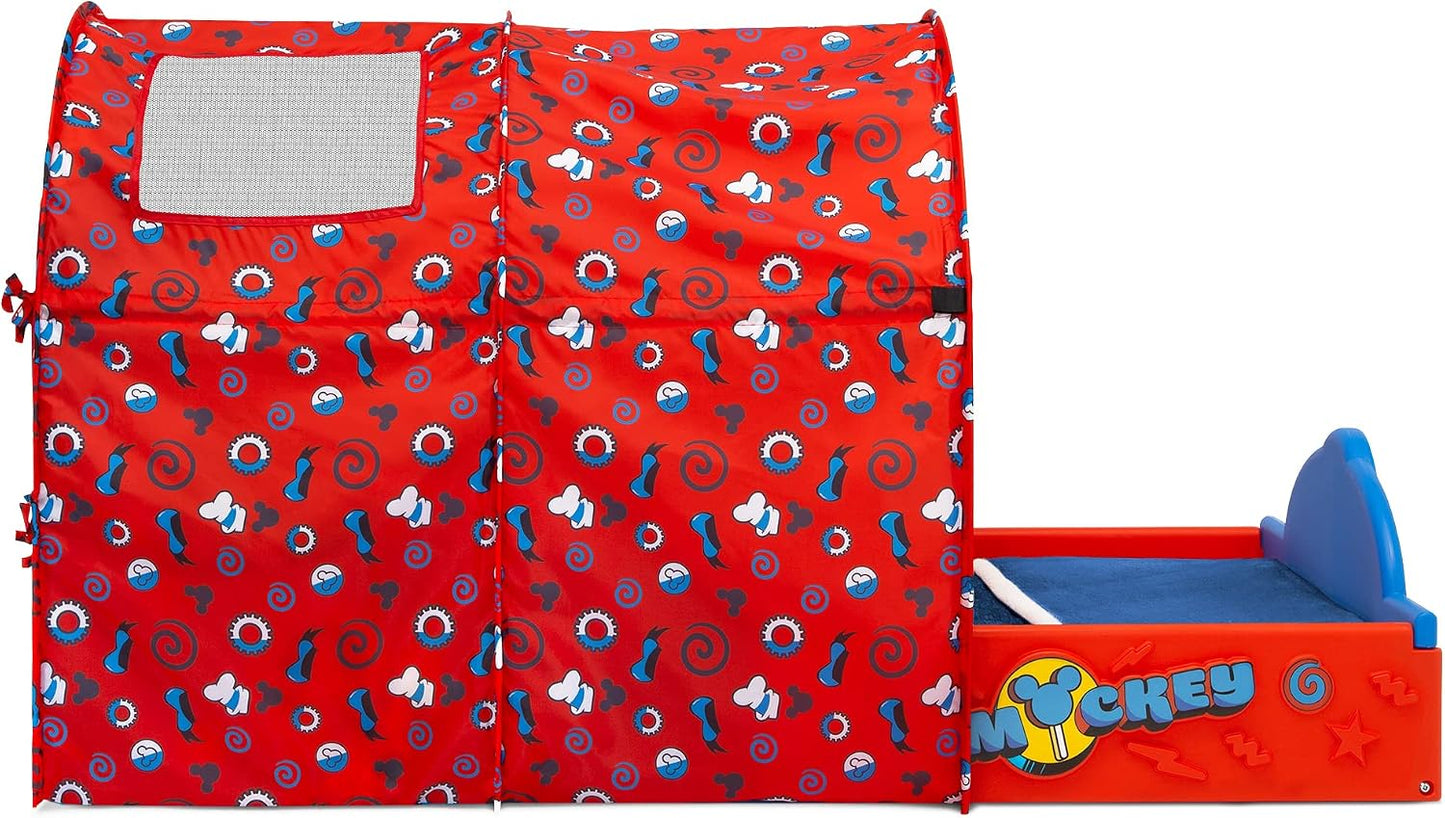Delta Children - Cama para dormir y jugar para niños pequeños con t...