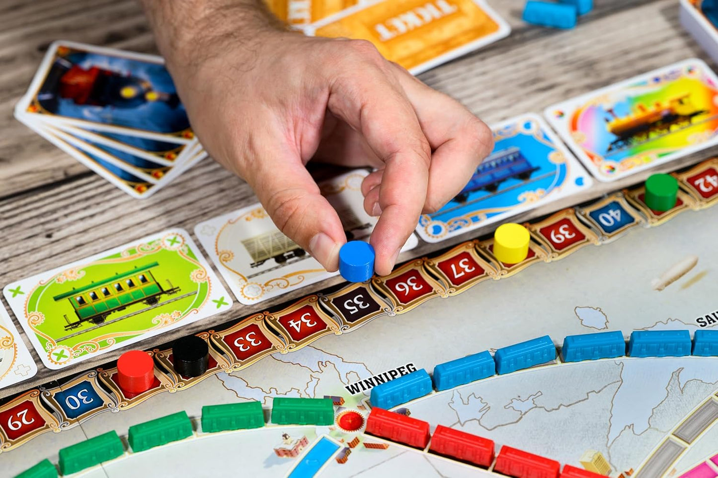 Juego de mesa Ticket to Ride de Asmodee (Actualización 2025) - Una...