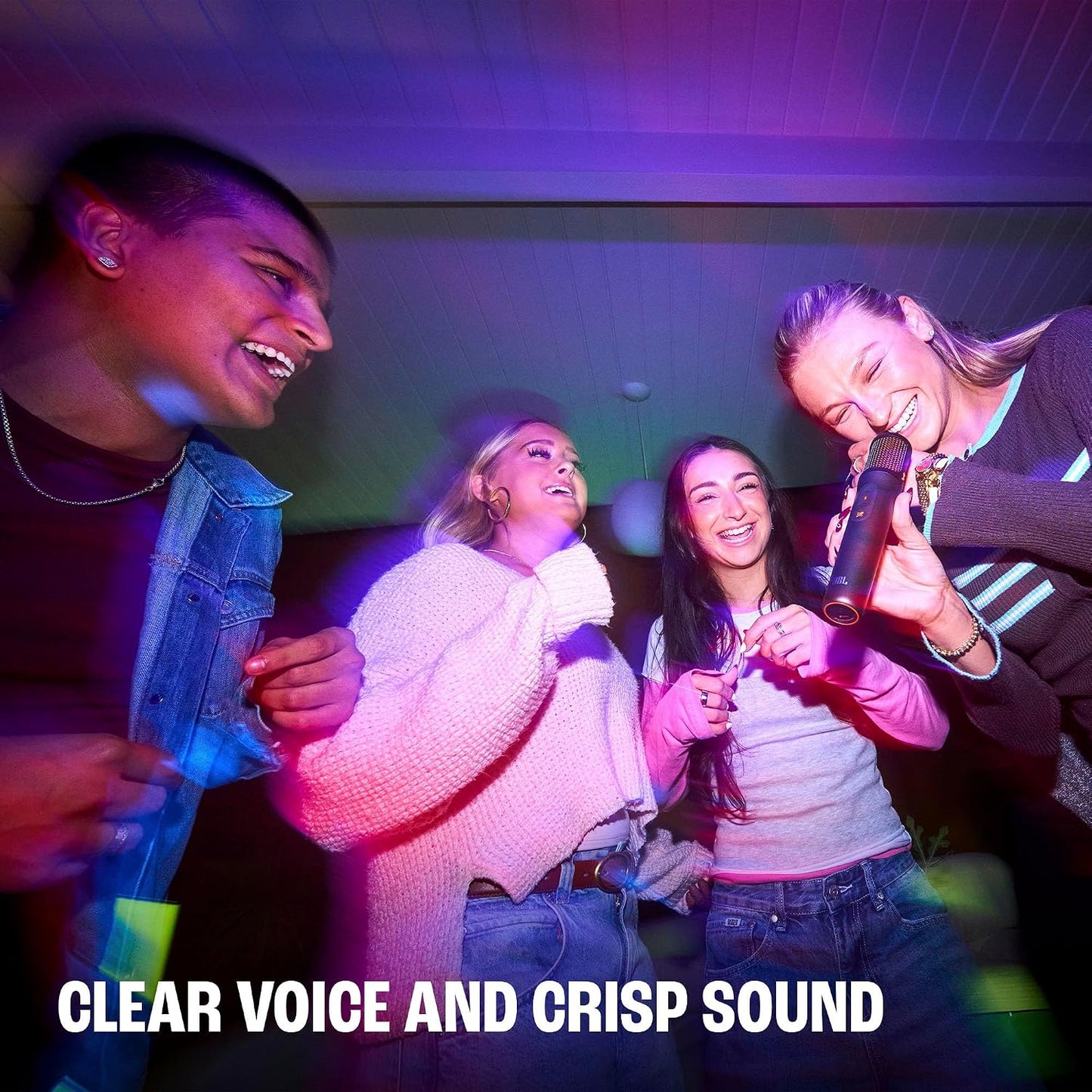 JBL EasySing Mics - Eliminación vocal en tiempo real - Negro | Elim...