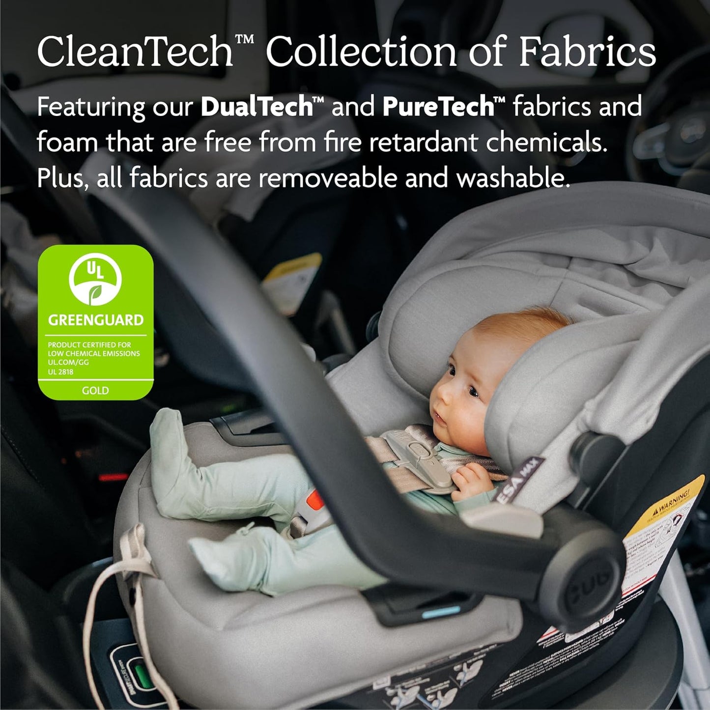 UPPAbaby Mesa Max Asiento de automóvil infantil con pata de carga y...