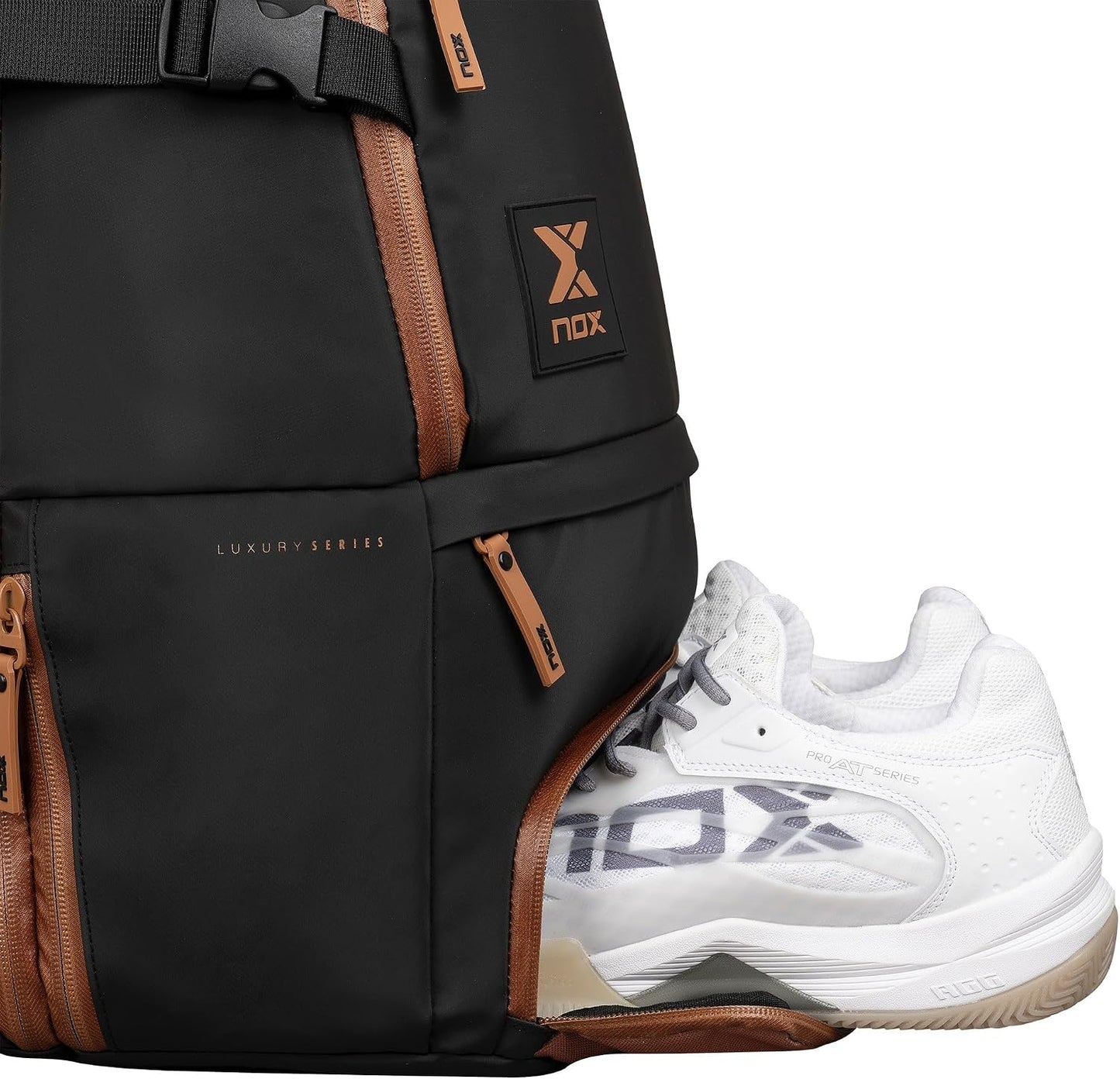 Paletero NOX Luxury Open Series Capacidad 30L | Mochila de Pádel de...