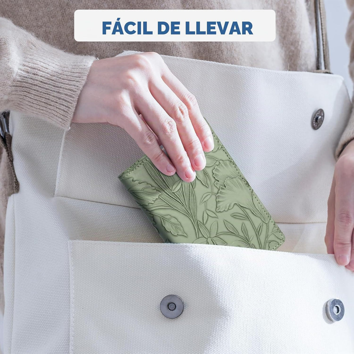 Tavonis Soporte para pasaporte para artículos esenciales de viaje,...