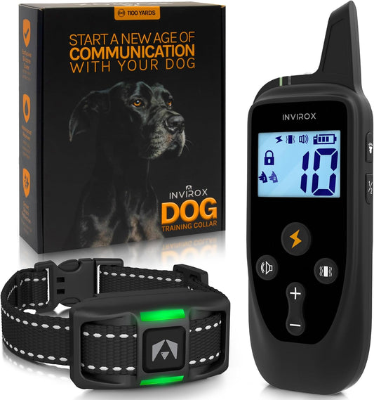 INVIROX Collar de entrenamiento para perros edición 2026, 123 nivel...