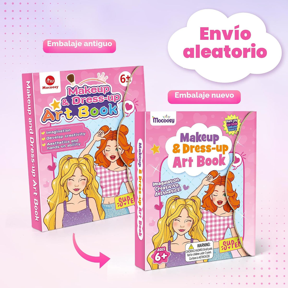 Mocoosy Kit de Manualidades de Maquillaje para Niñas de 6-8 Años, L...