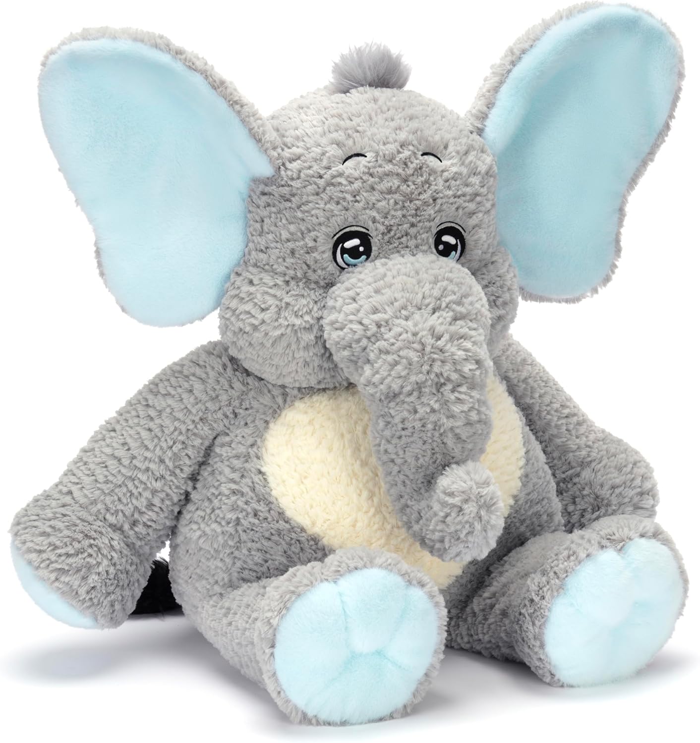 IKASA Juguete de peluche de elefante grande, 22.5 pulgadas, lindos...