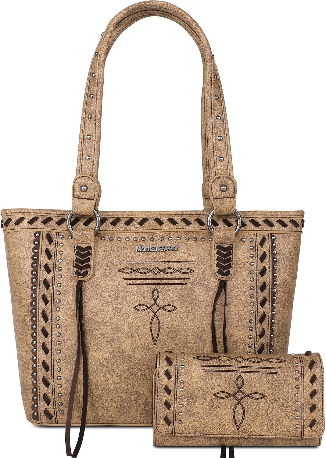 Montana West - Bolso tote de colección espiritual estilo western pa...