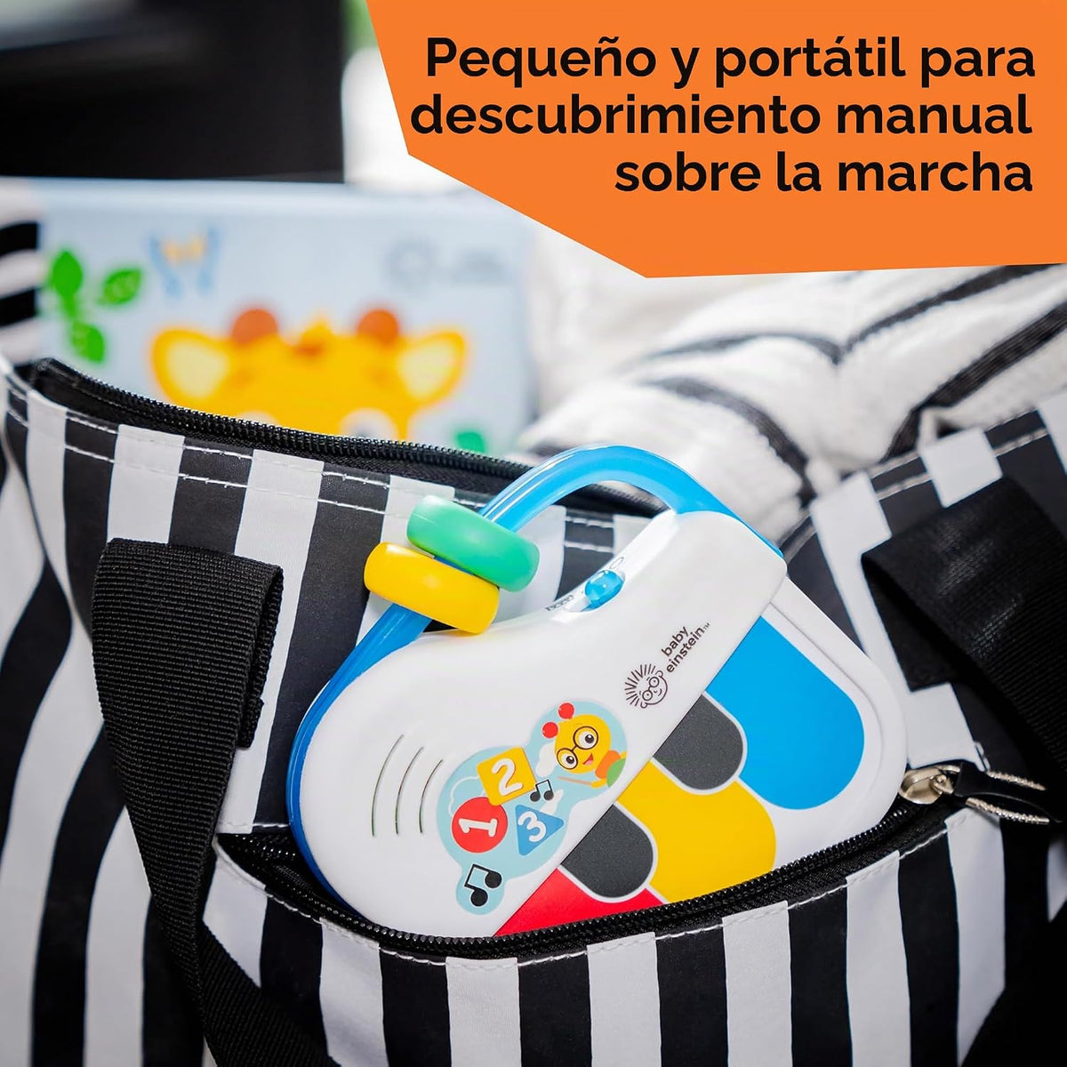 Baby Einstein Juguete musical de piano pequeño, a partir de 3 meses...
