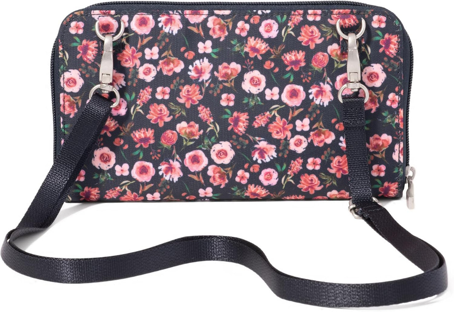 Baggallini Cartera cruzada para teléfono RFID