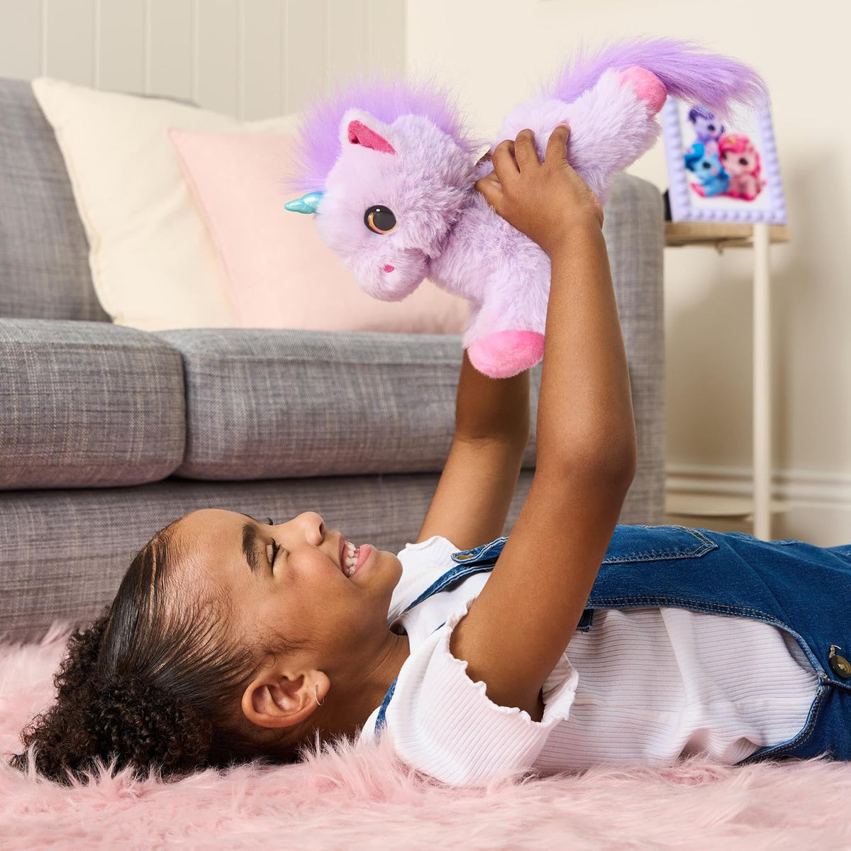 Peluche Scruff A Luvs Unicorn Scruffs, lavado para revelar 1 de 4 u...