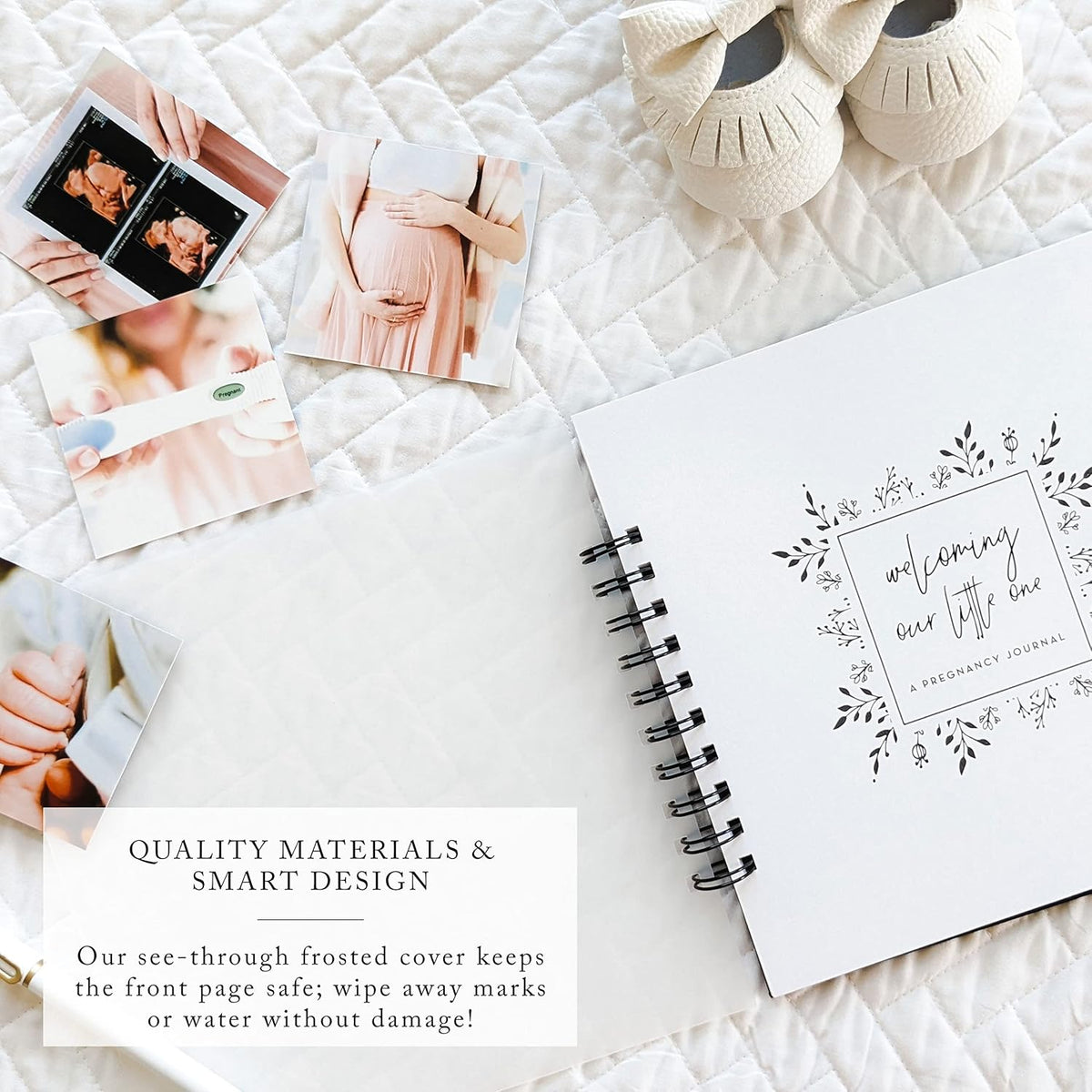 Diario de embarazo: Welcoming Our Little One, un simple diario de r...