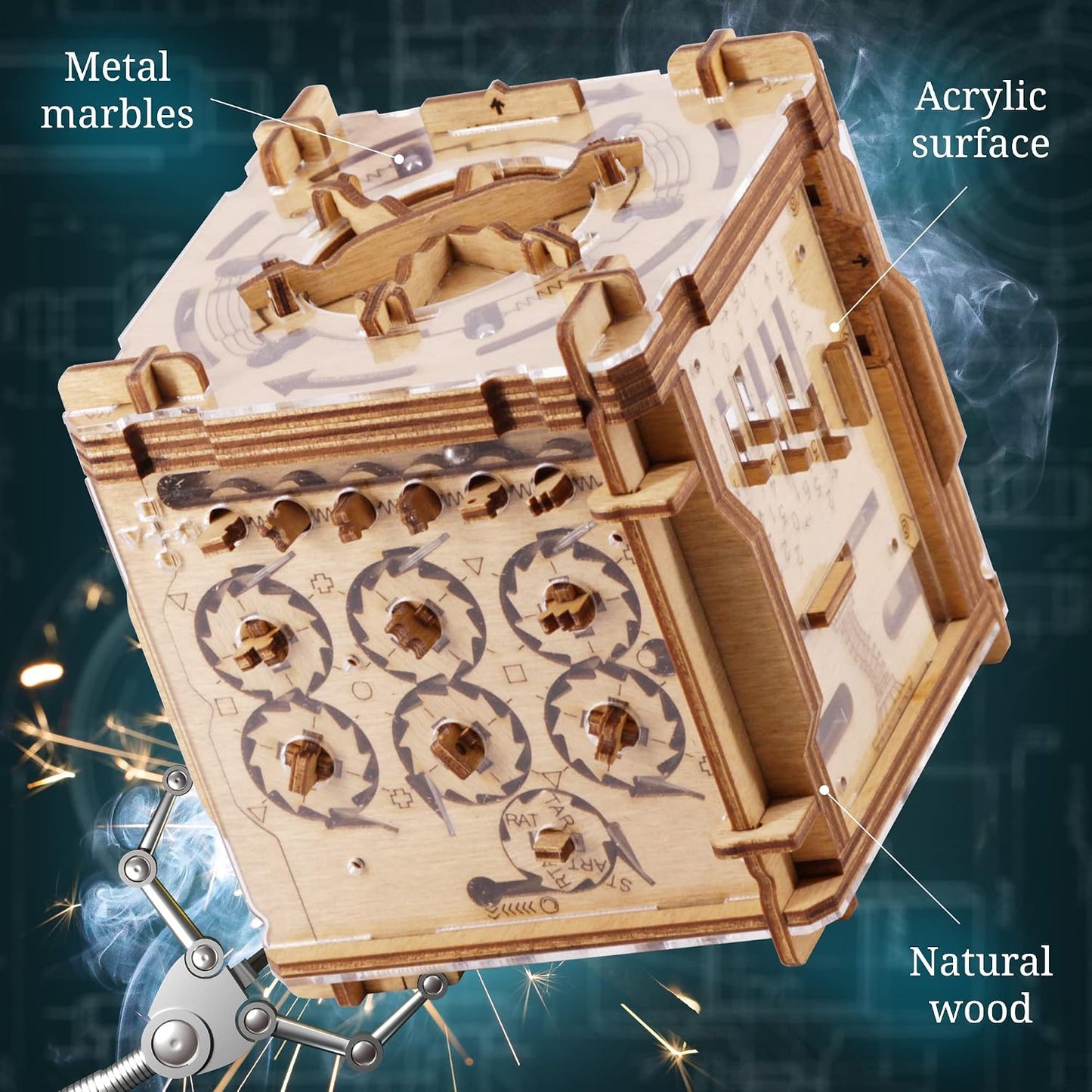 iDventure Cluebox Cambridge Labyrinth | Caja de rompecabezas de mad...