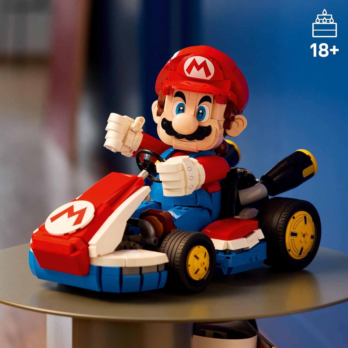 LEGO Super Mario: Mario Kart - Juego de construcción de Mario y kar...