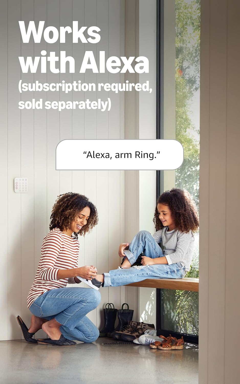 Kit de Alarma Ring de 8 piezas: sistema de seguridad inalámbrico pa...