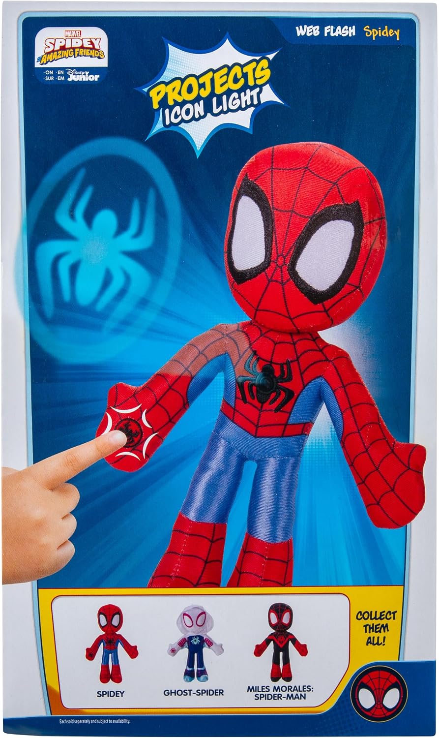 Marvel Spidey and His Amazing Friends Web Flash Spidey Peluche - Pe...