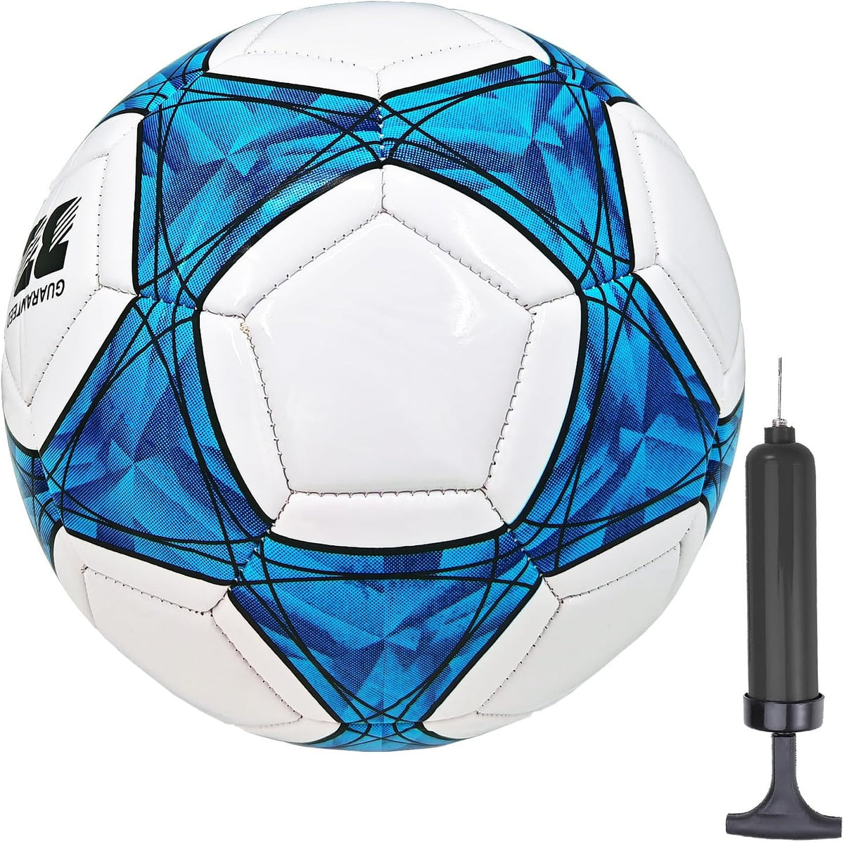 AYANICA Balón de fútbol tamaño 3,4,5 PU suave para práctica de entr...
