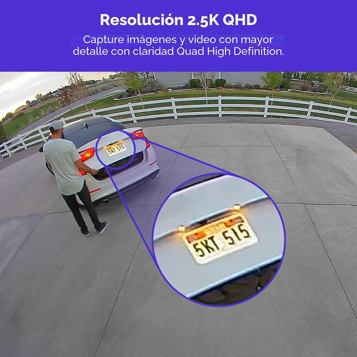WYZE Floodlight Camera Pro, PCMag Editors' Choice LED de 3000 l...