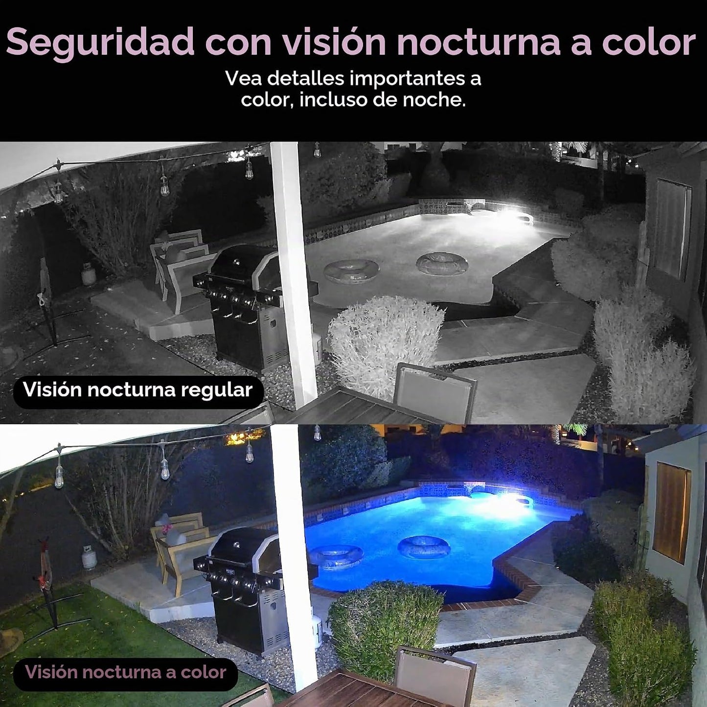 WYZE Cam v4 (Modelo más reciente), Cámara de Seguridad AI de 2.5K,...