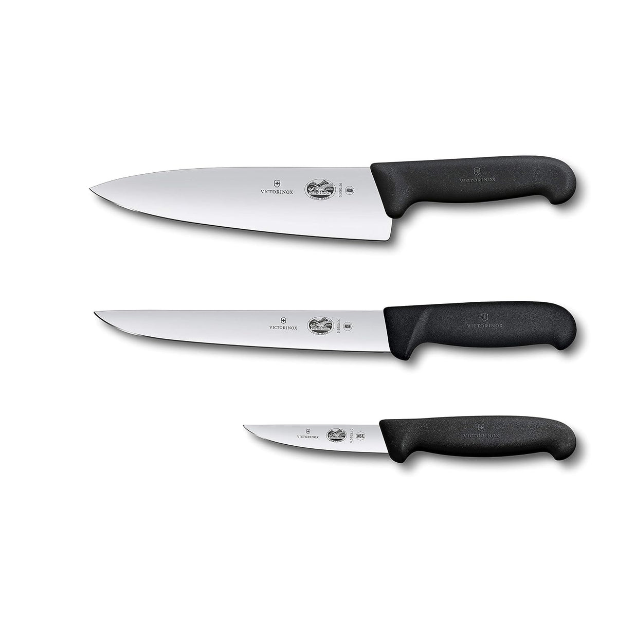 Victorinox, cubertería para chefs, 3 unidades, 8 pulgadas, Negro |...