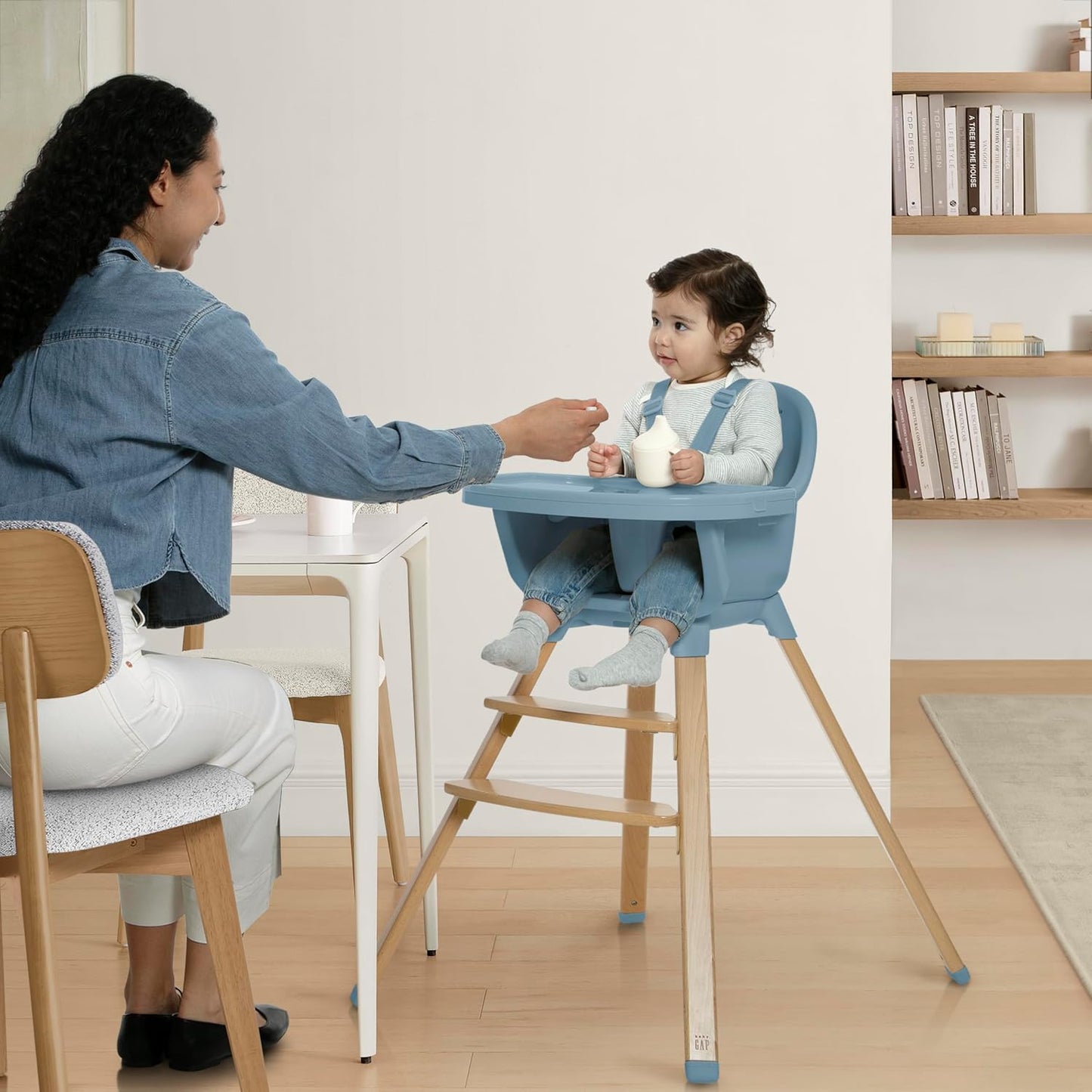 Delta Children - babyGap Otto 3-en-1 Silla Alta - Silla Alta se Con...