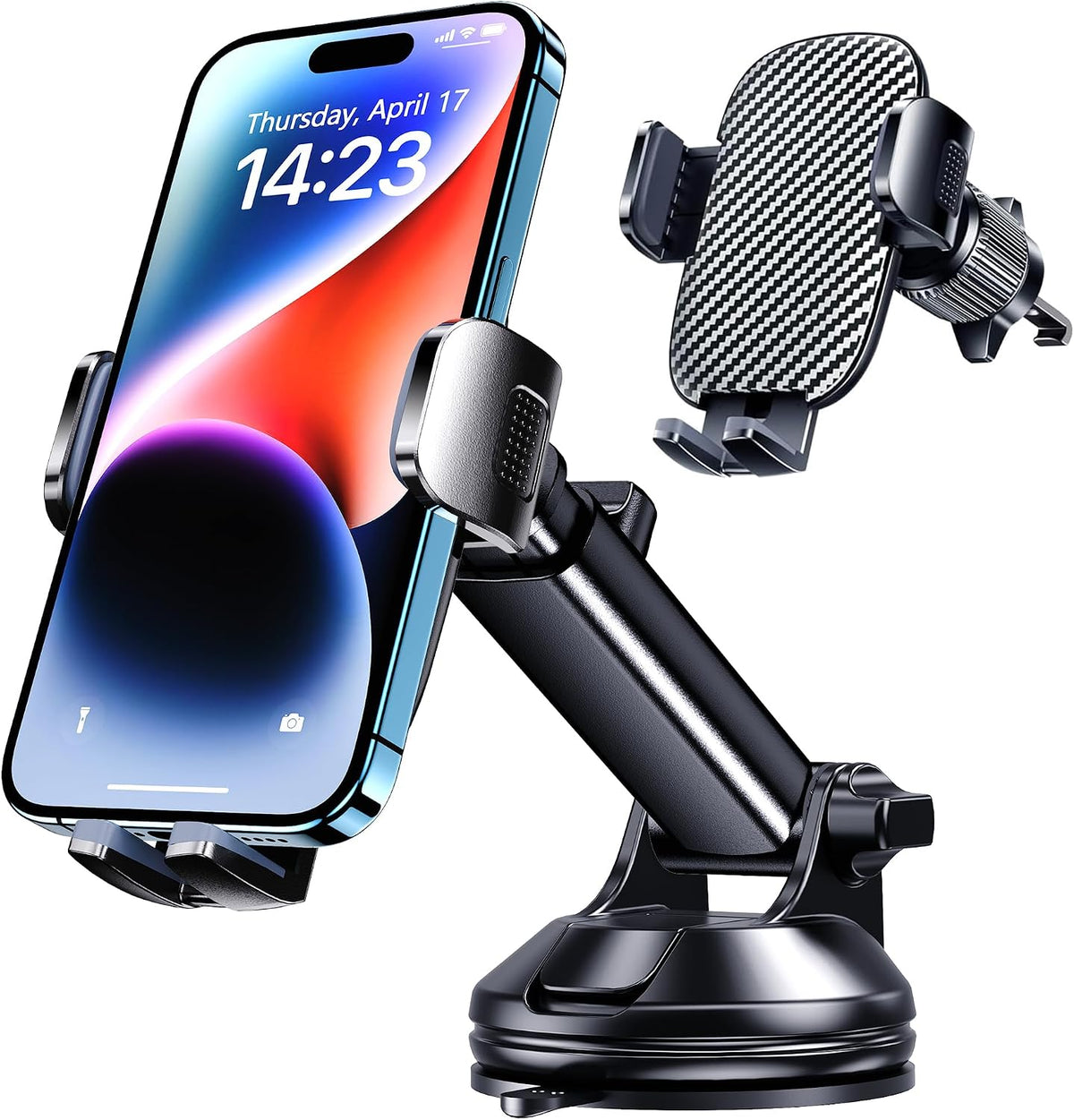 Qifutan Soporte universal para teléfono celular para coche, soporte...