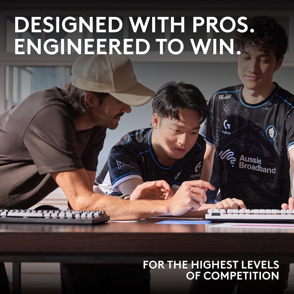 Logitech G PRO X 60% Teclado inalámbrico para juegos (óptica táctil...
