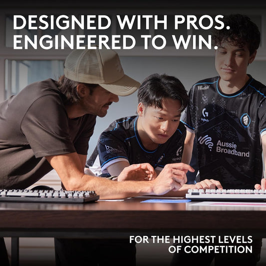 Logitech G PRO X 60% Teclado inalámbrico para juegos (óptica táctil...