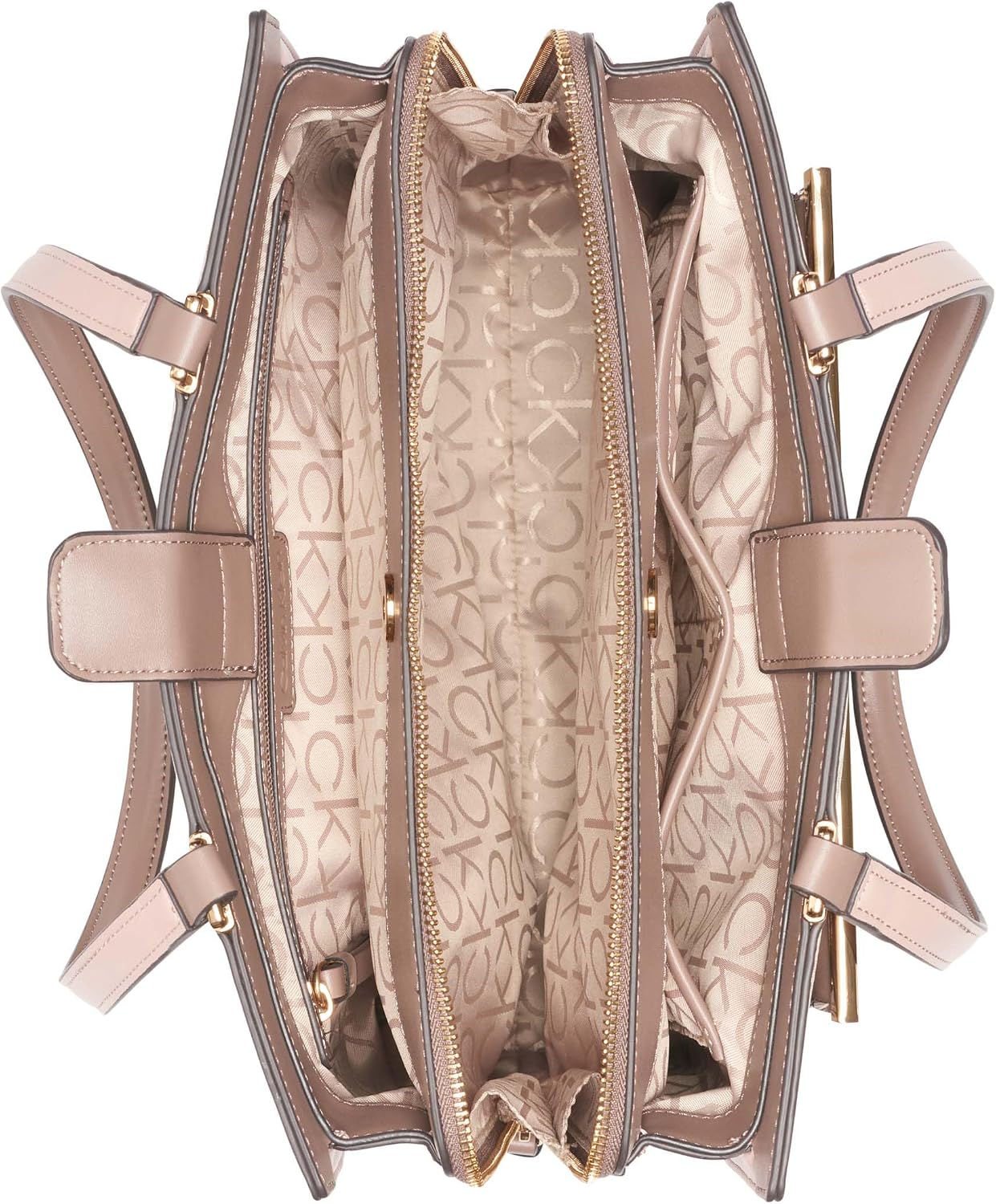 Calvin Klein Bolso organizador Astrid con triple compartimento para...