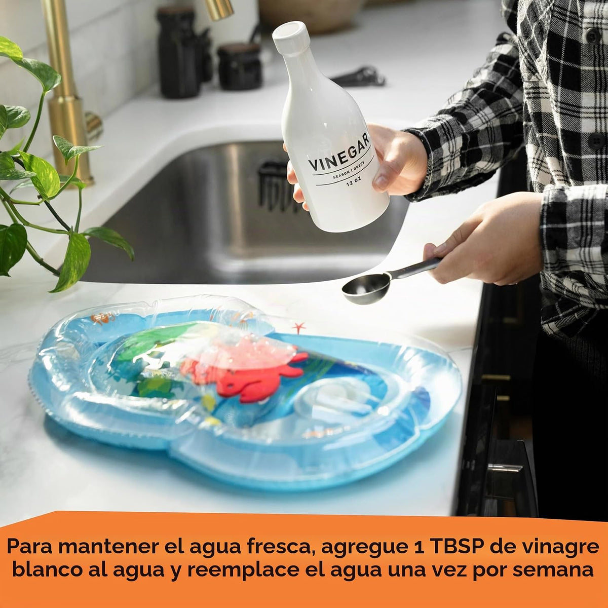 Baby Einstein Ocean Explorers Snack &amp; Splash - Silla alta plega...