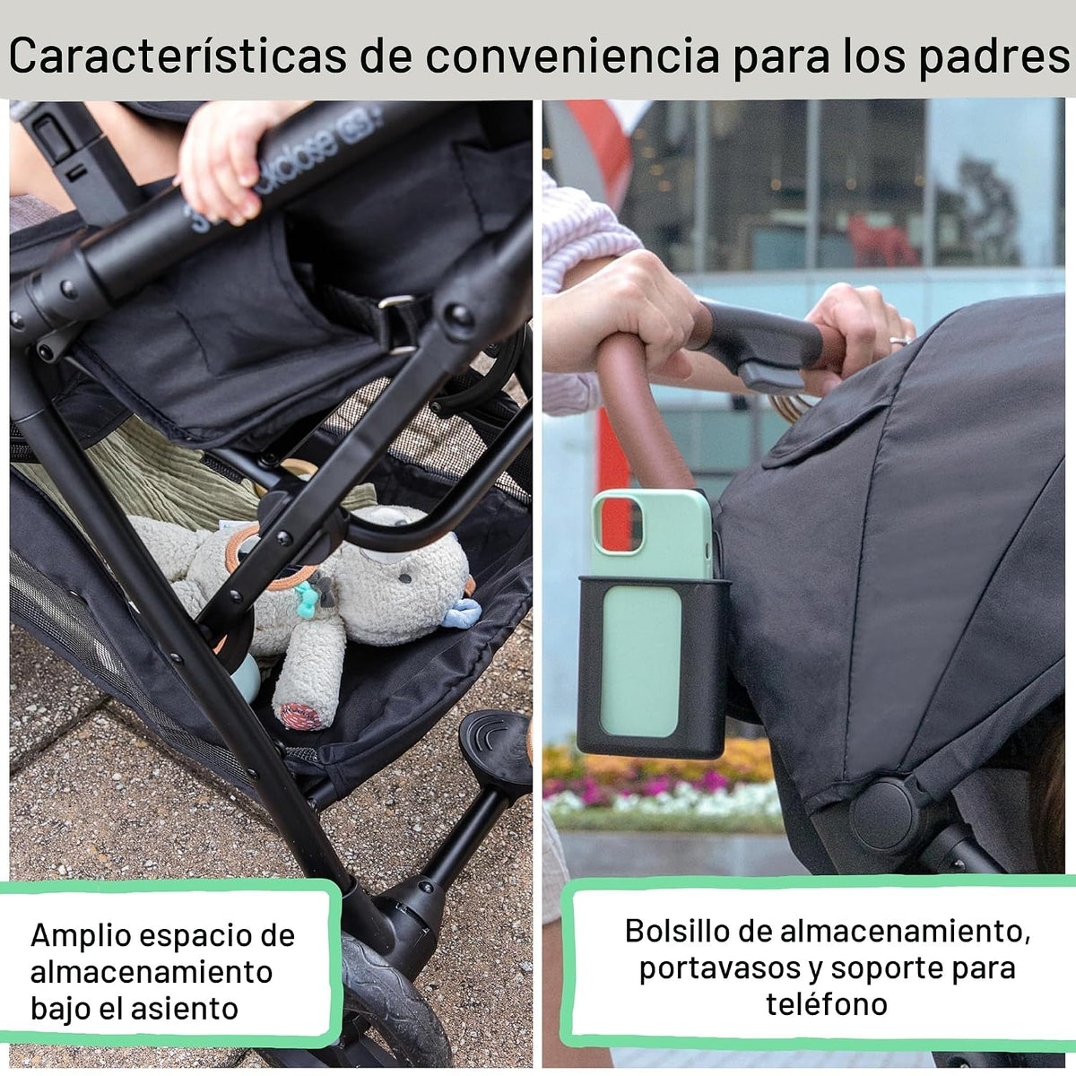 Ingenuity 3Dquickclose CS+ - Cochecito plegable compacto - Cochecit...