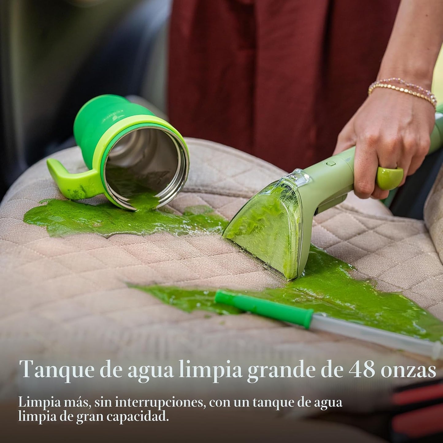 BISSELL Little Green - Limpiador portátil multiusos de alfombras y...