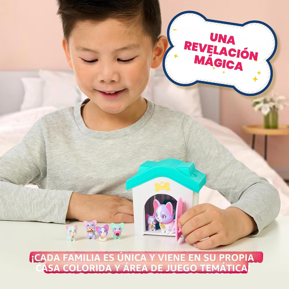Little Live Pets Paquete de juego de casa para perros, colección Ma...