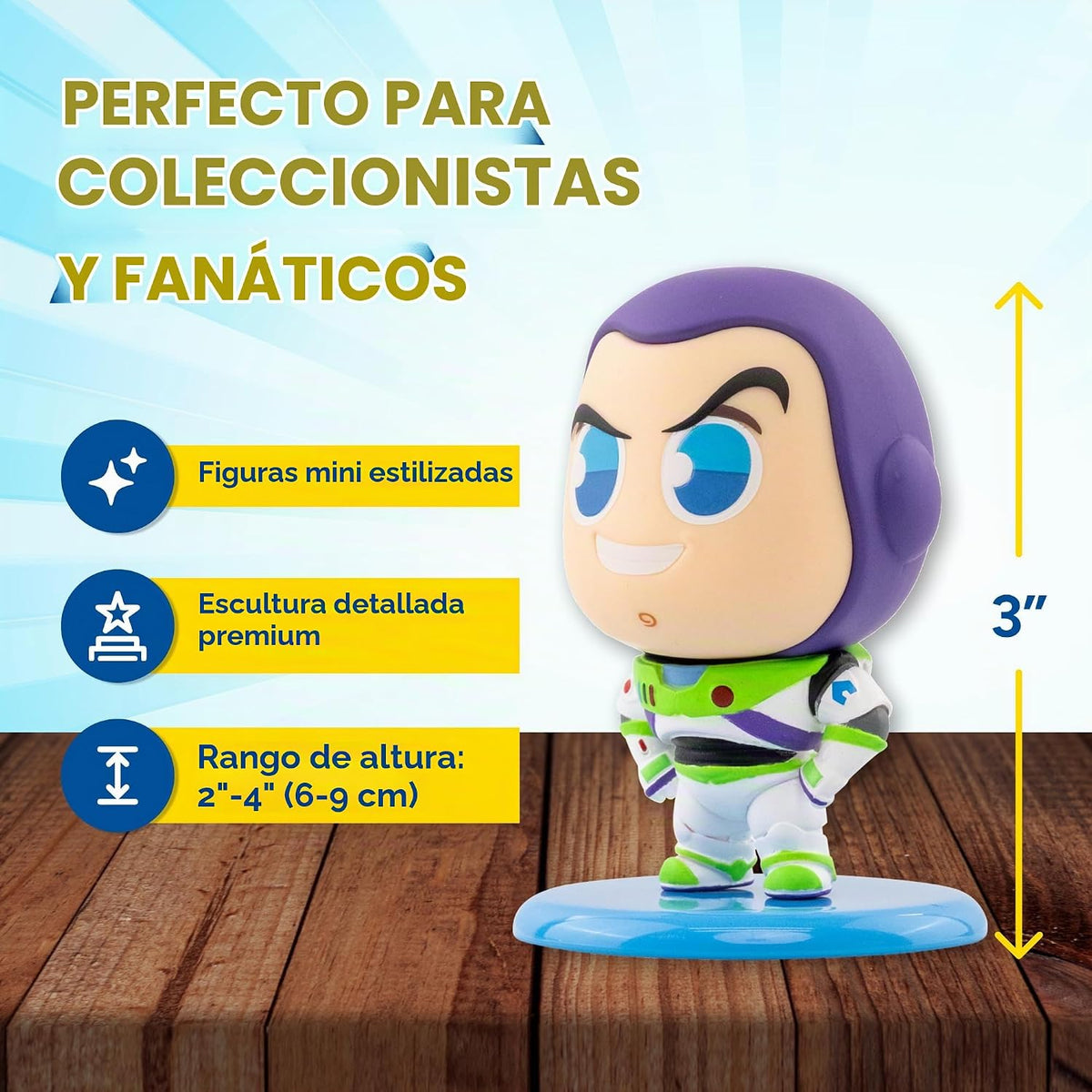 YuMe Toy Story Cosbi - Mini figura coleccionable y accesorios | Caj...