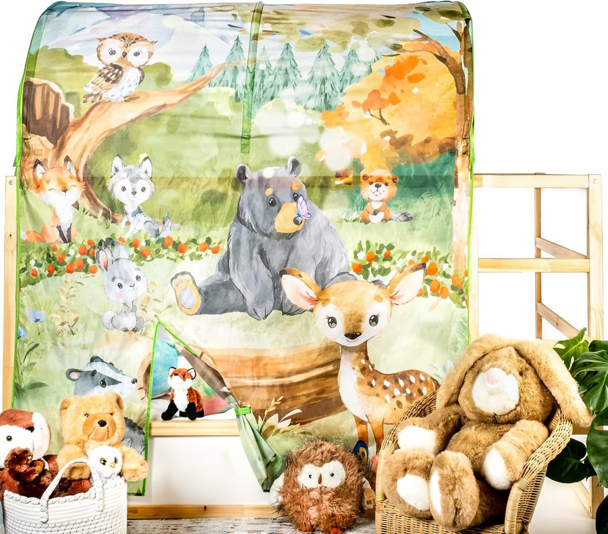 Tienda de campaña para cama IKEA Kura para niños | Los niños juegan...