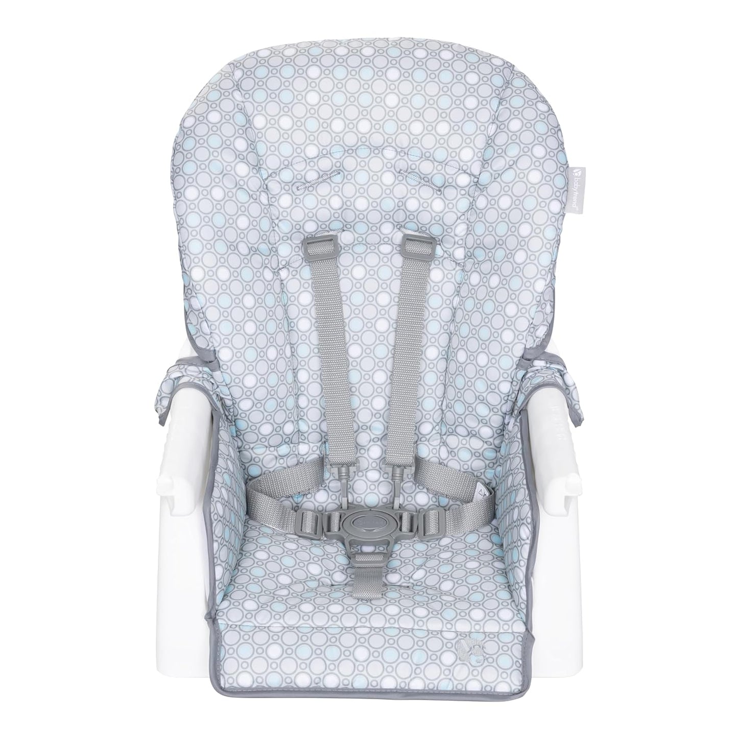 Baby Trend Adapt SpaceSaving Silla Alta Elevadora, Pebblestone Aqua
