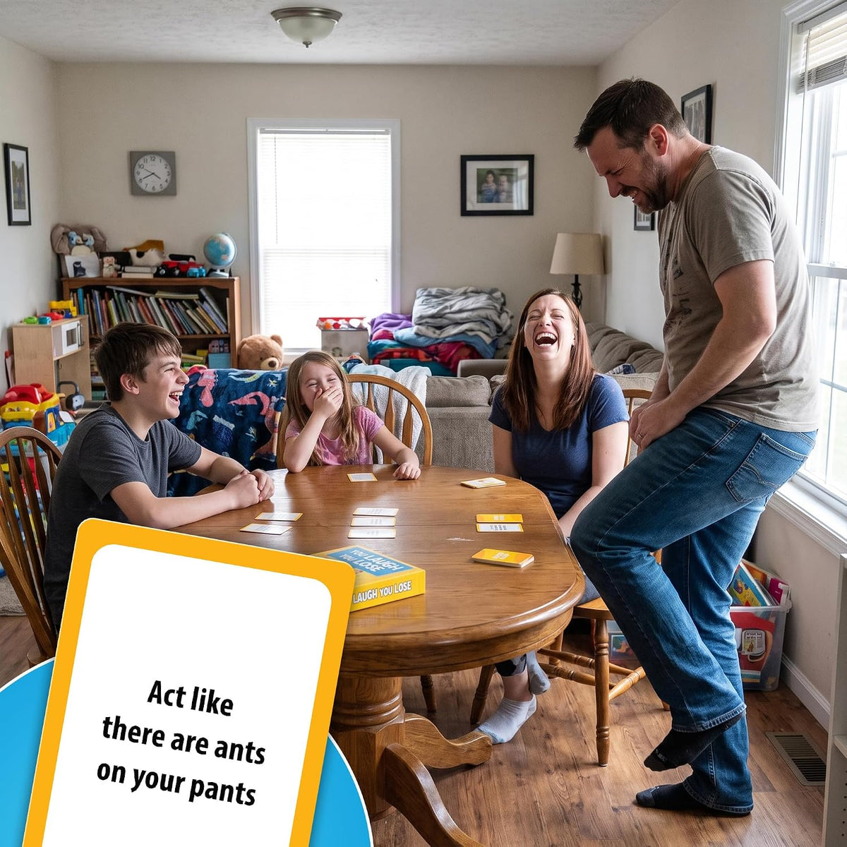 Juego You Laugh You Lose - Juegos de mesa para niños de 8 a 12 años...