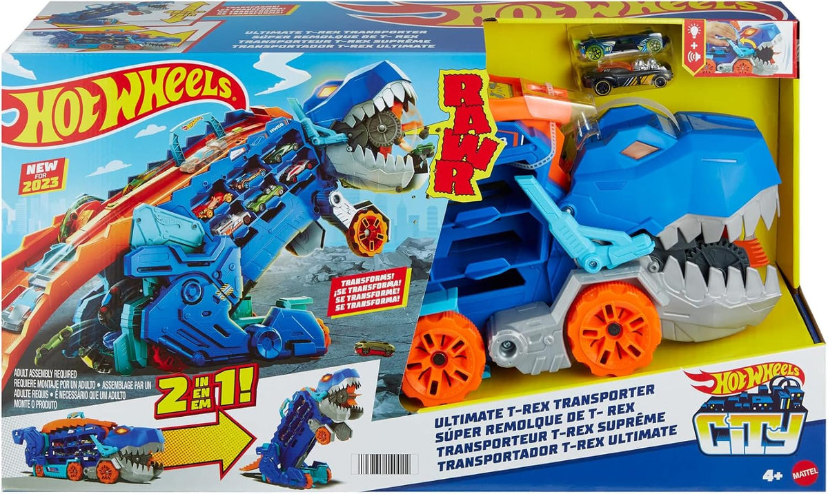 Conjunto de Pista de Carreras de Coches de Juguete Hot Wheels City,...