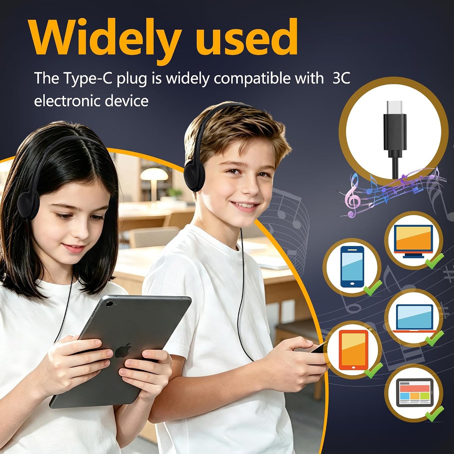 OYSLKJ Paquete de 30 auriculares USB C a granel, tipo C con cable e...