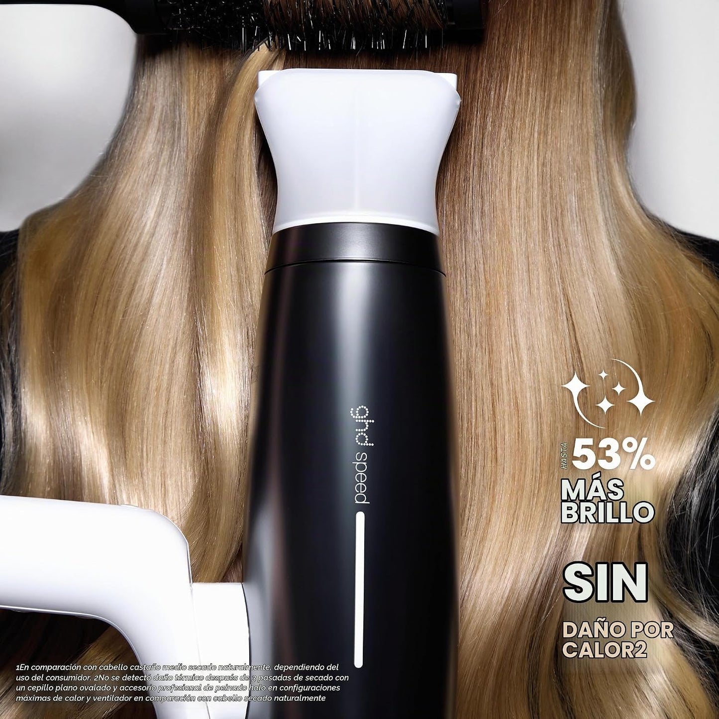 Secador de pelo ghd Speed Ionic: secado rápido, potente, con cont...