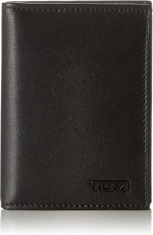 TUMI - Cartera Delta L-Fold con RFID ID Lock para Hombre - Negro, N...