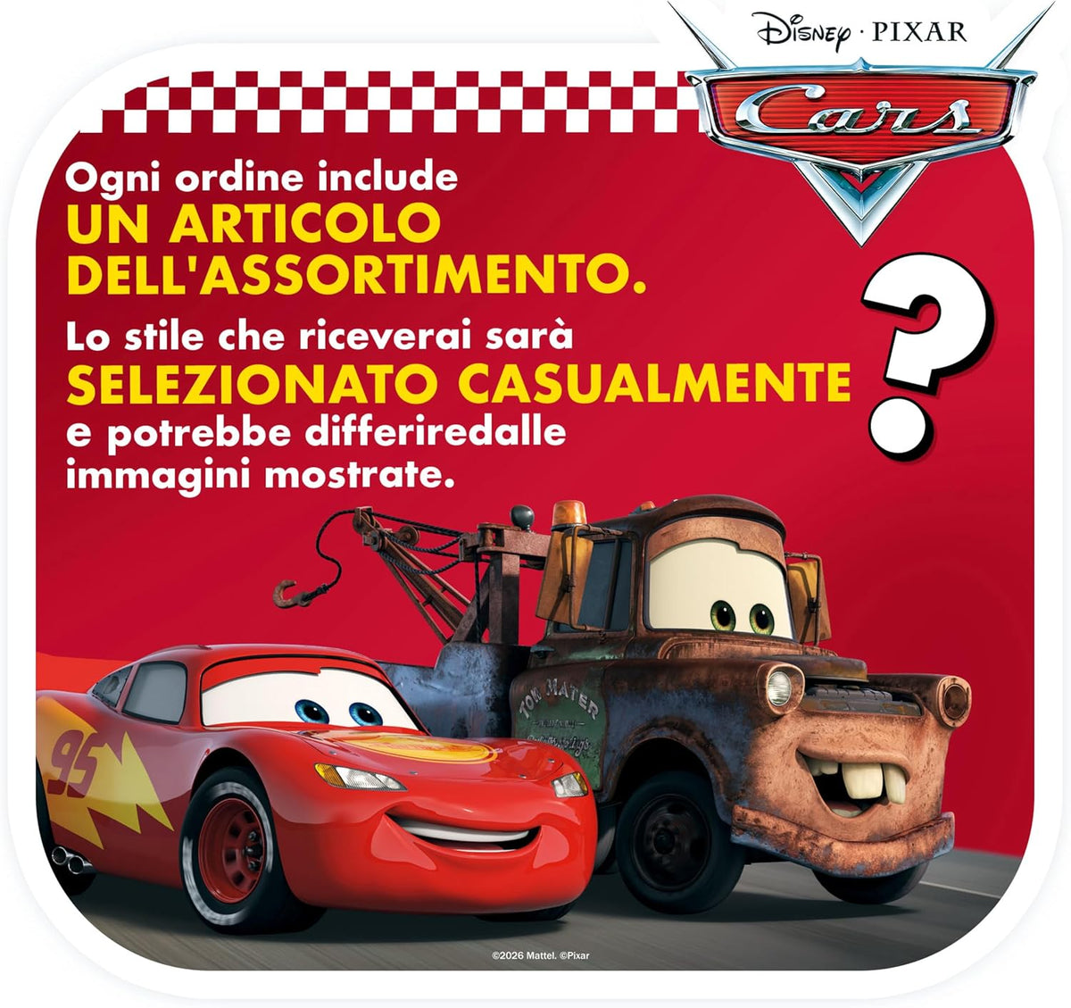 Disney Mattel - Cars - Minis 3 Pack Surtido Pixar