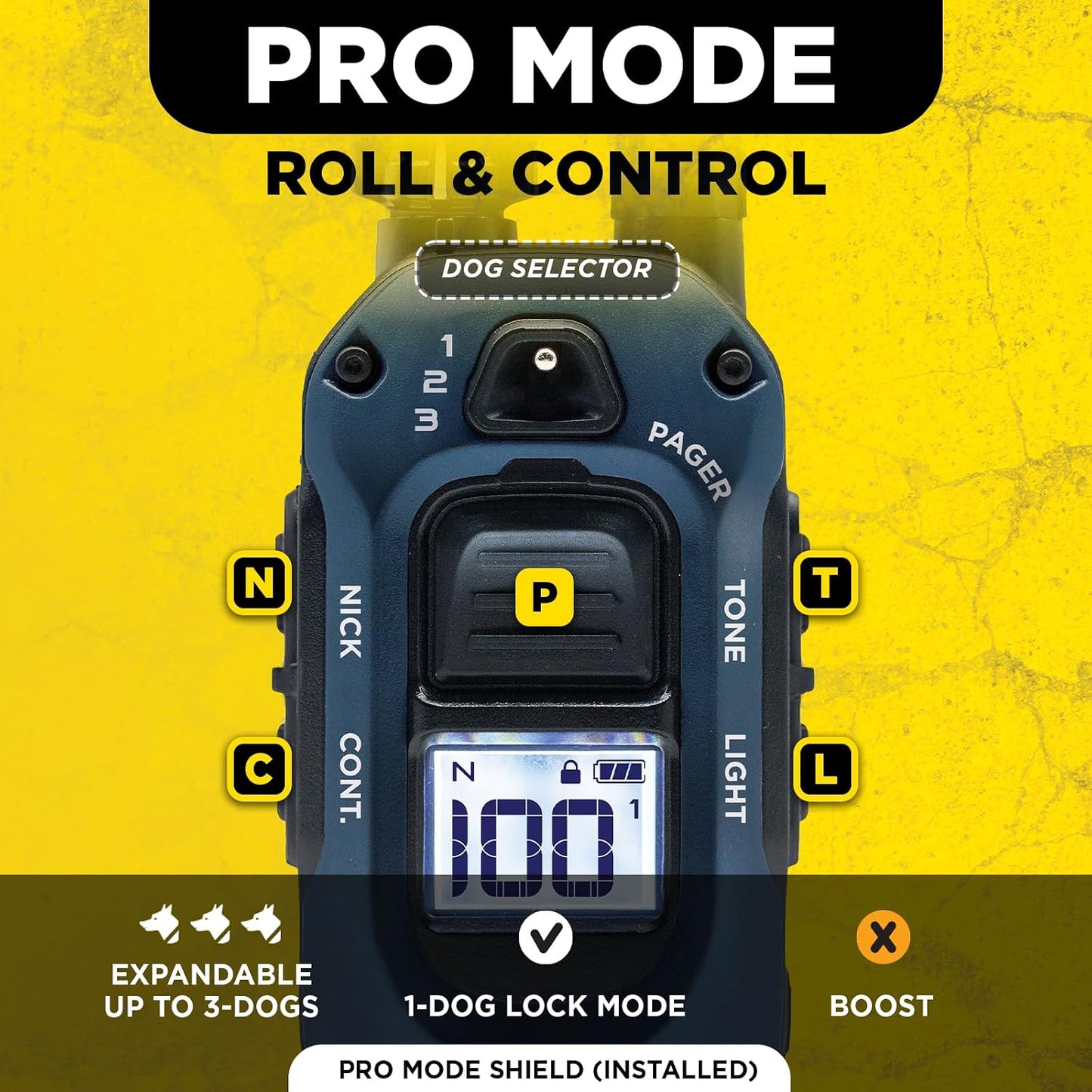 Dogtra 280X PRO E-Collar con mando a distancia [Nueva edición] 3 mo...