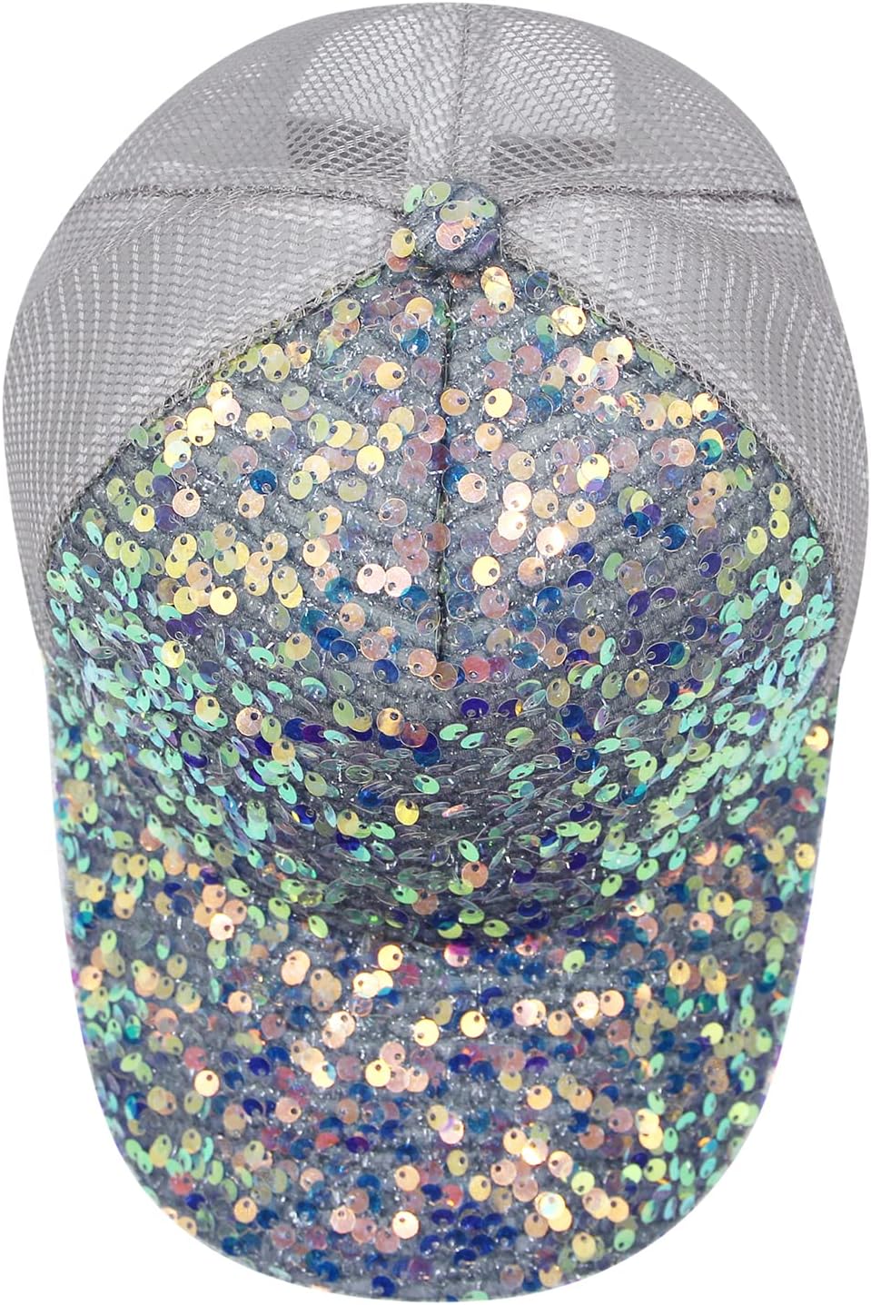BOLLEY JOSS Gorra de béisbol con lentejuelas para mujeres y niñas,...