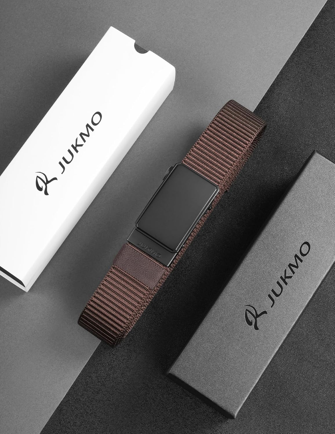 JUKMO - Cinto de nailon con trinquete de 1.5" para hombre, cint...