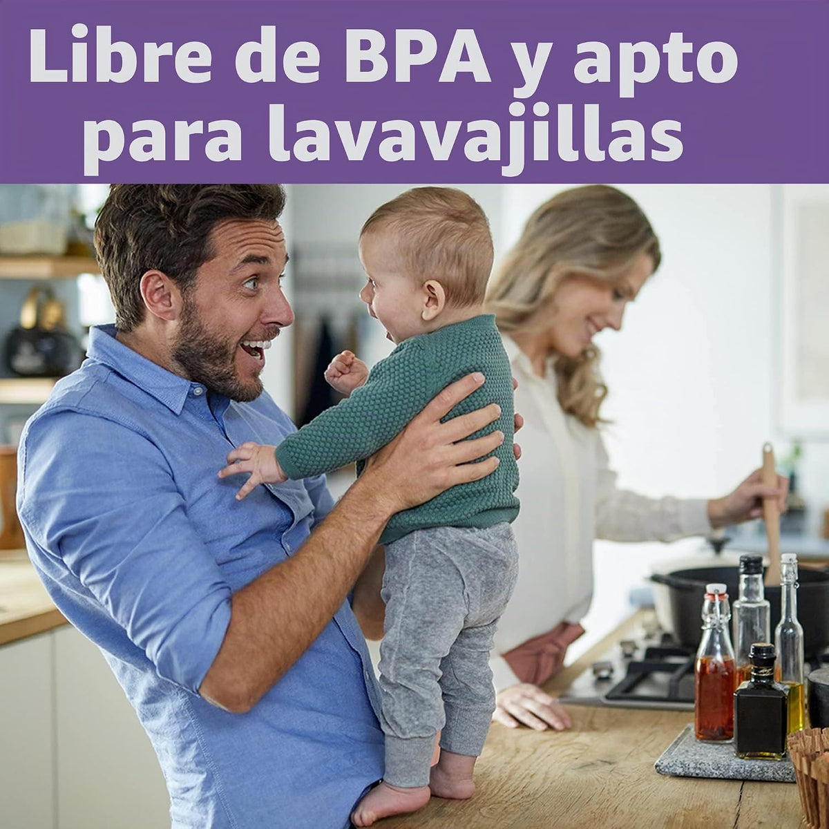 Philips AVENT Cepillo para Biberones de Bebé | Limpieza de Tetinas...