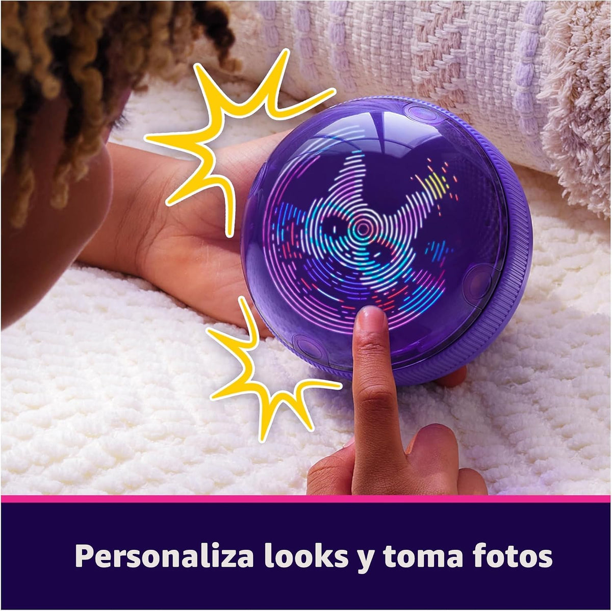 BITZEE, Hamster Ball - Hamster de juguete interactivo con más de 20...